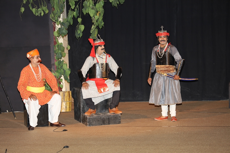 The eternal ethics of the legendary Maharana Pratap echoing through the play ‘ASMITA’ enacted