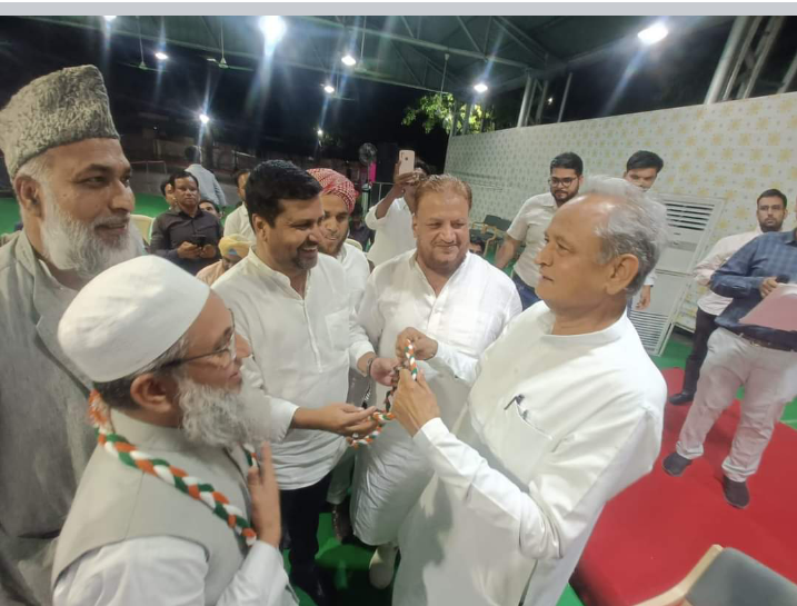 Demand Charter to Chief Minister Ashok Gehlot from Qazi Zubair Ahmed,