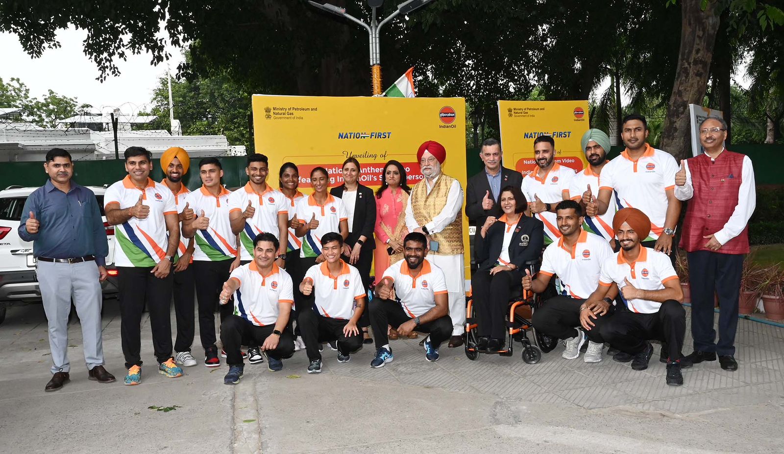 Hon. Minister Shri Hardeep Singh Puri Releases Rendition of National Anthem and Inspirational Video 'Jaya Hey'