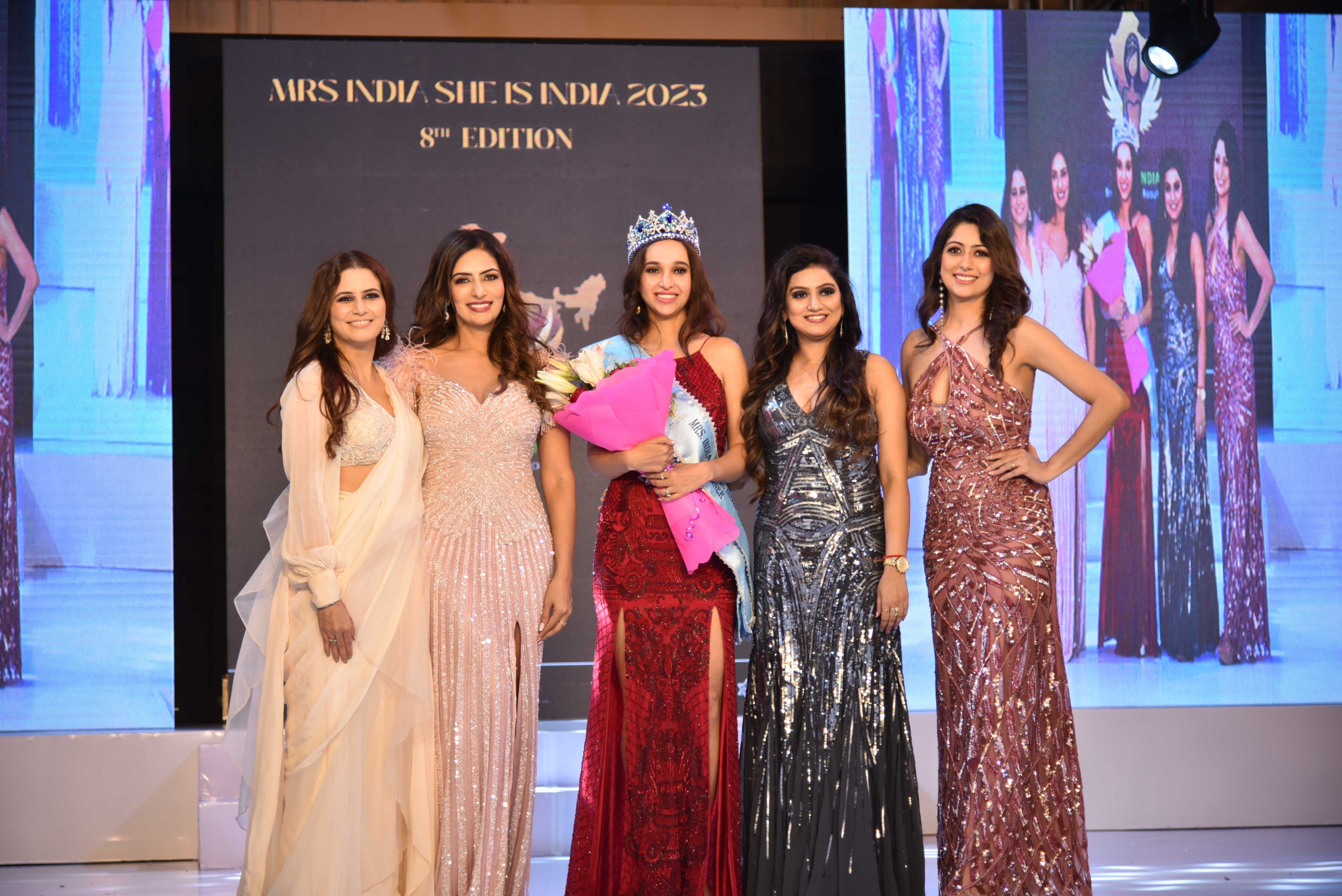 She is India Crowns Madhuri Patle as Mrs. Universe India 2023 ...