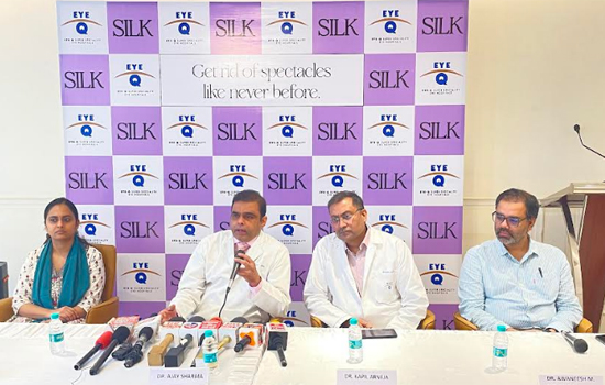 Eye-Q Among the First to Launch Cutting-Edge ELITA SILK Procedure in India at its Eye-Q Super-Speciality Eye Hospital, Gurgaon