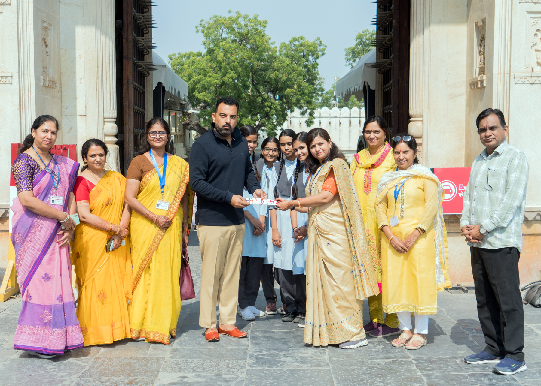 Lakshyaraj Singh Mevada Upholds the Tradition of Girls' Annual School Fees Donation