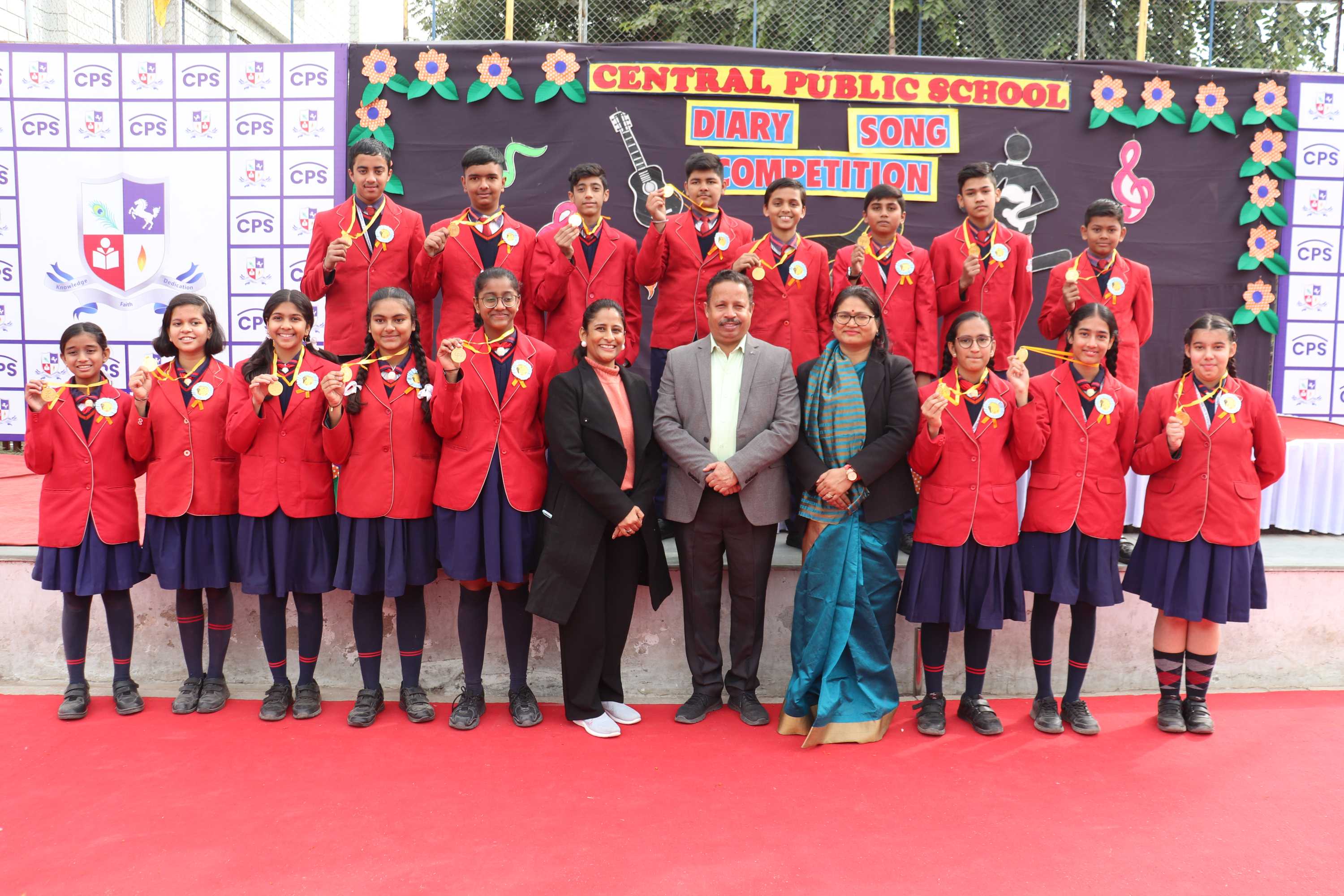 Dairy Poem Competition Organized at Central Public C.S. School