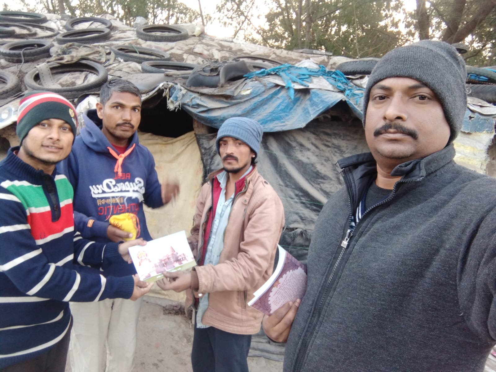 Ram Devotees Reaching Every Home and Family