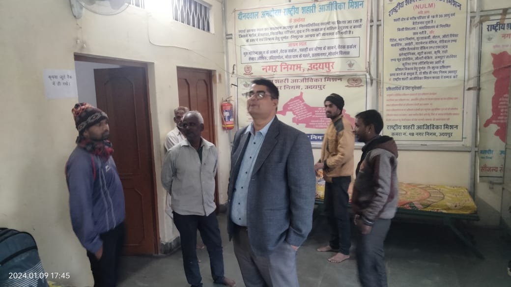 Inspection of Rain Shelters and Annapurna Kitchen Conducted