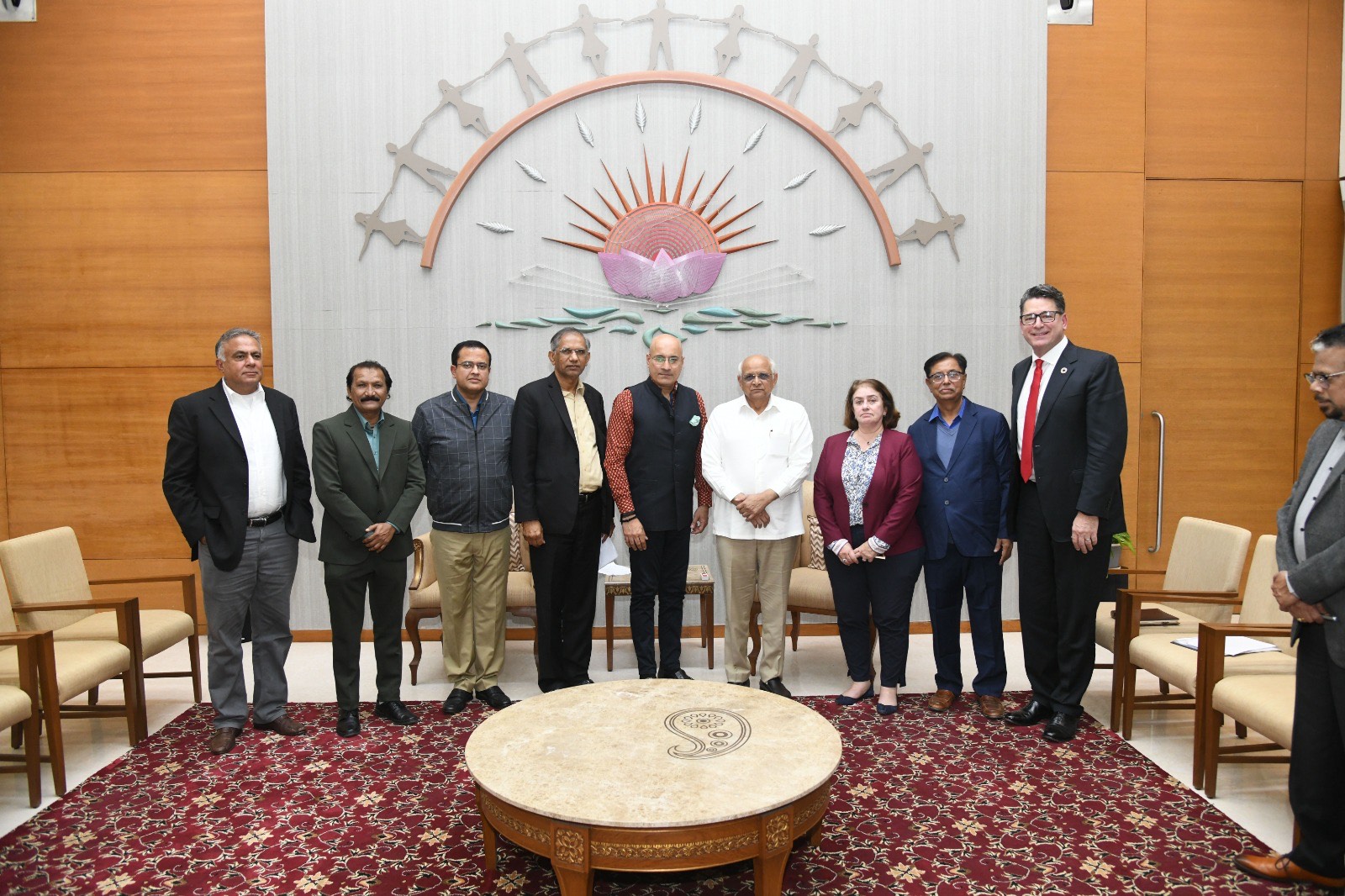 Vibrant Gujarat Global Summit: US Alliance India Foundation Delegation Meets Chief Minister Bhupendra Patel