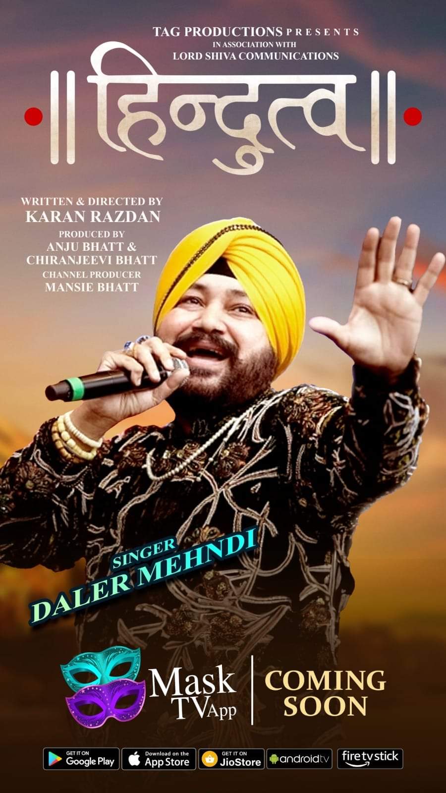 Daler Mehndi makes his Bhojpuri debut with the song 'Ram Ji Ki Jai Hanuman  Ji Ki Jai' feat Bhojpuri superstar Khesari Lal Yadav - Saachi Baat