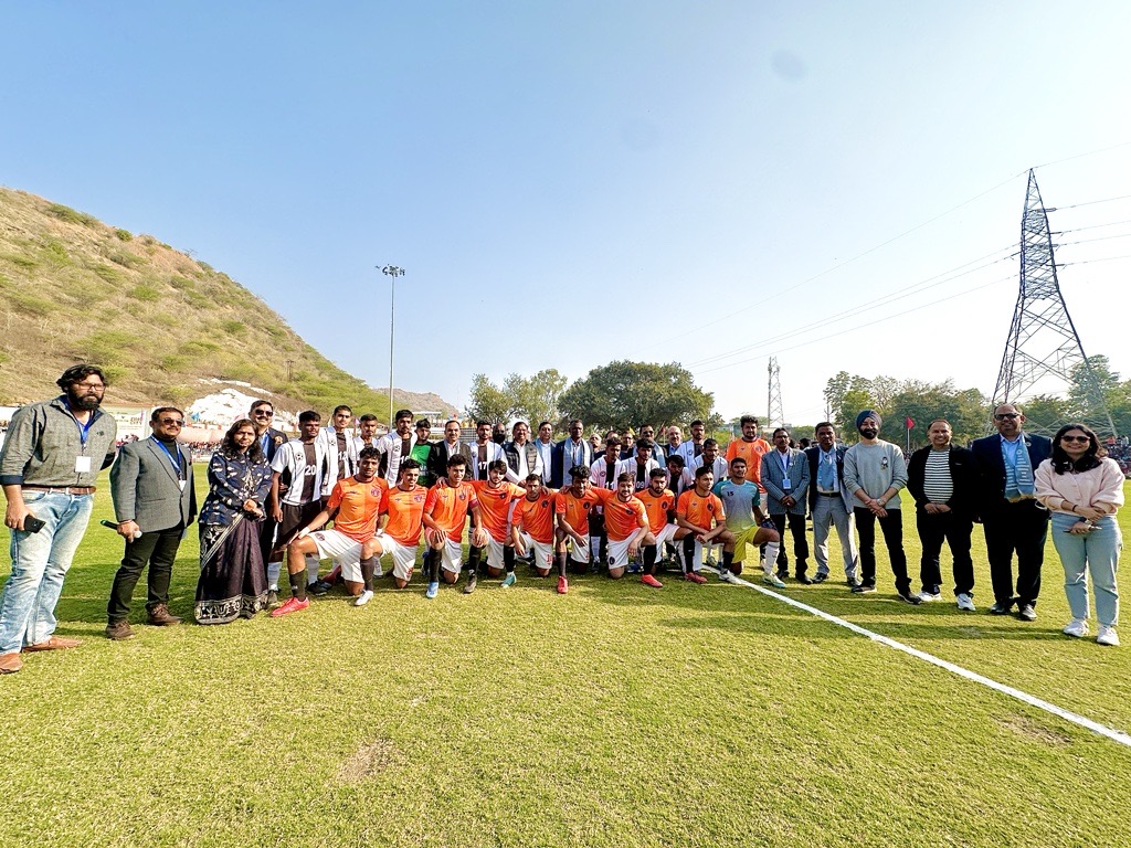 Hindustan Zinc Football Tournament Kickoff