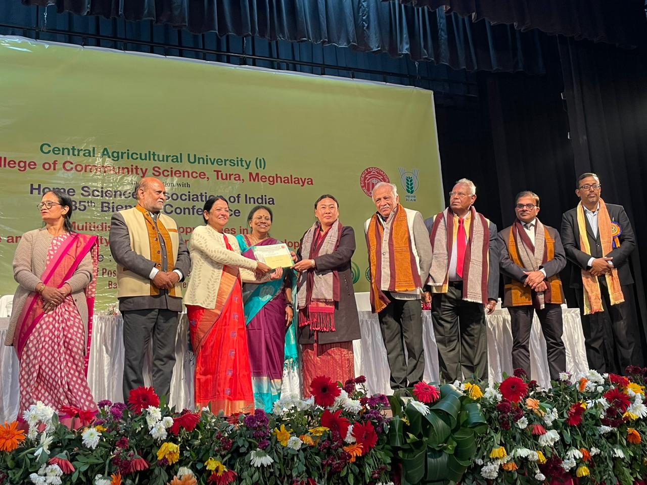 Dr. Rekha Vyas Honored with Senior Scientist Award 2024 by the Home Science Association of India