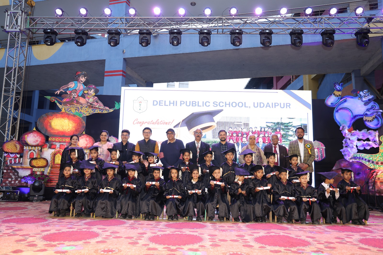 DPS Udaipur Successfully Concludes Graduation Day Celebrations"