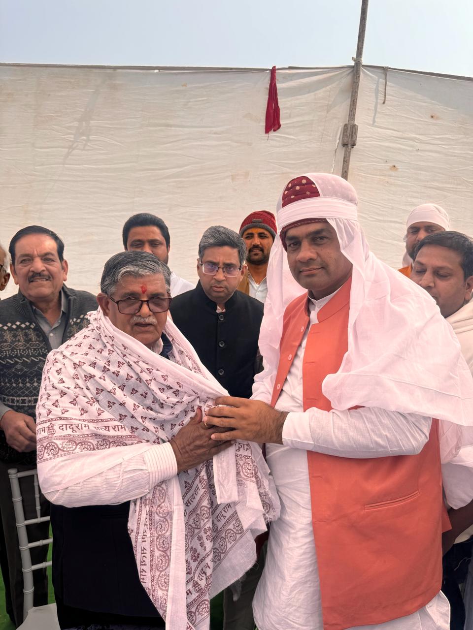 Dadu Tradition's Spiritual Leader, Visits Udaipur,