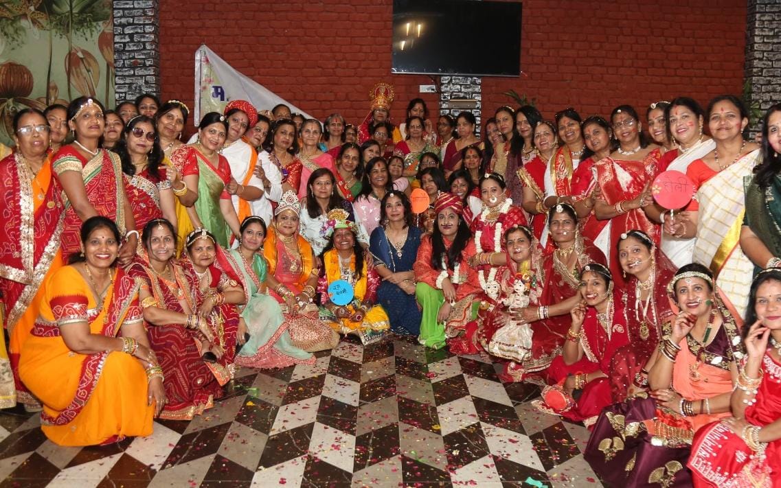 Maheshwari Women's Gaurav Celebrates Five Festivals