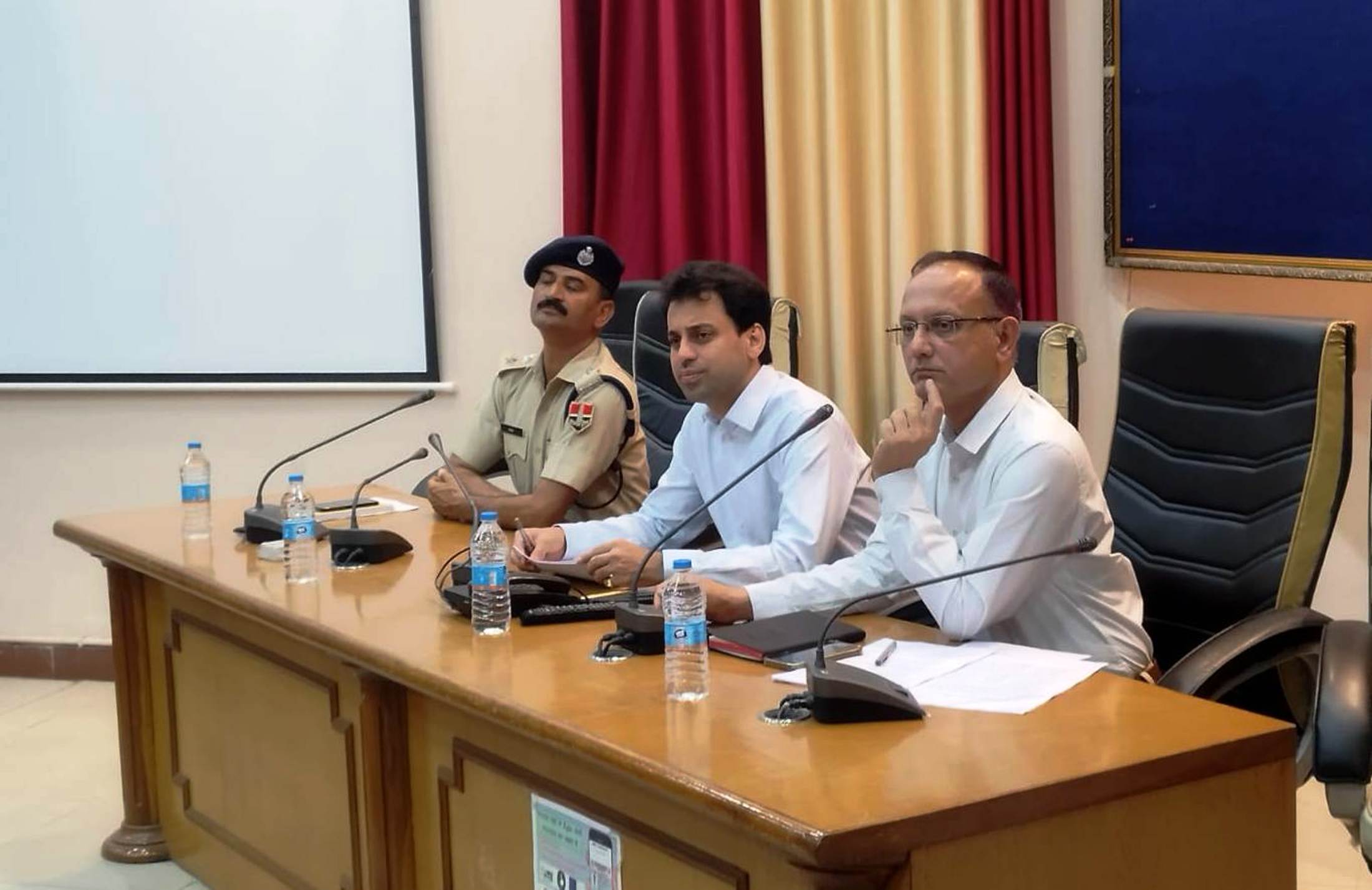 DM  Poswal emphasized the importance of society in maintaining law and order