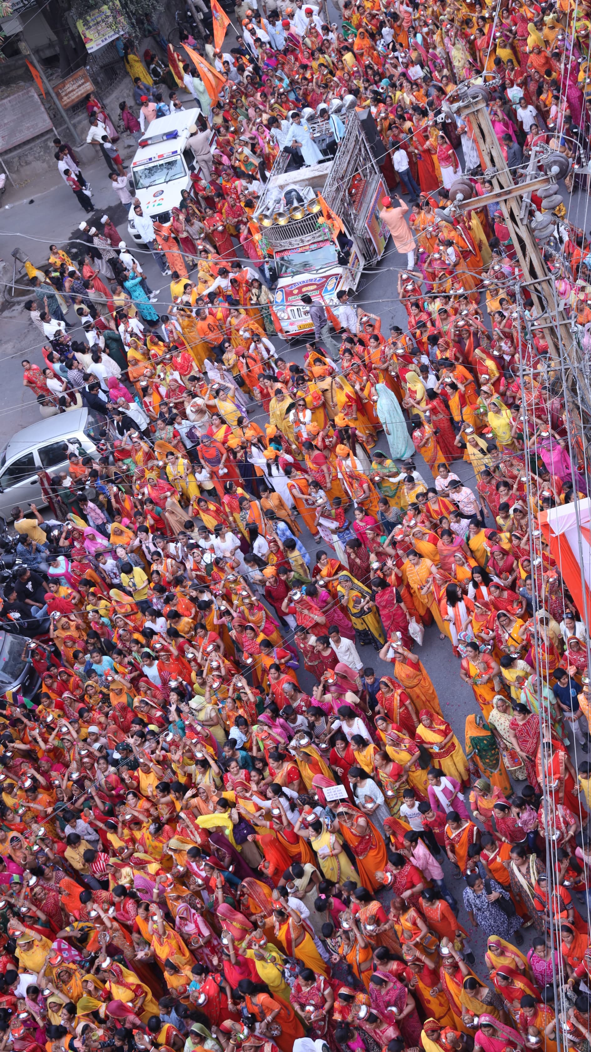 Festival Spirit Engulfs Udaipur as Grand Procession Marks Indian New Year