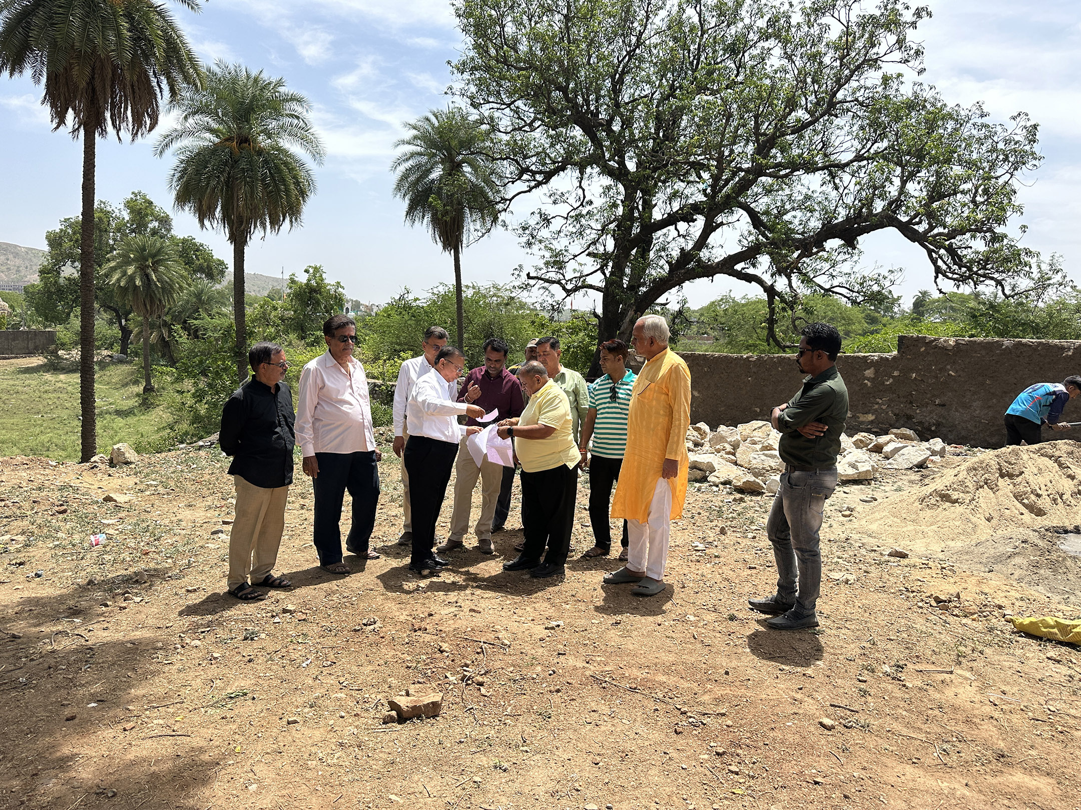 Construction of Grand Peethambara Shakti Peeth in Banswara: A Divine Endeavor Unveiled