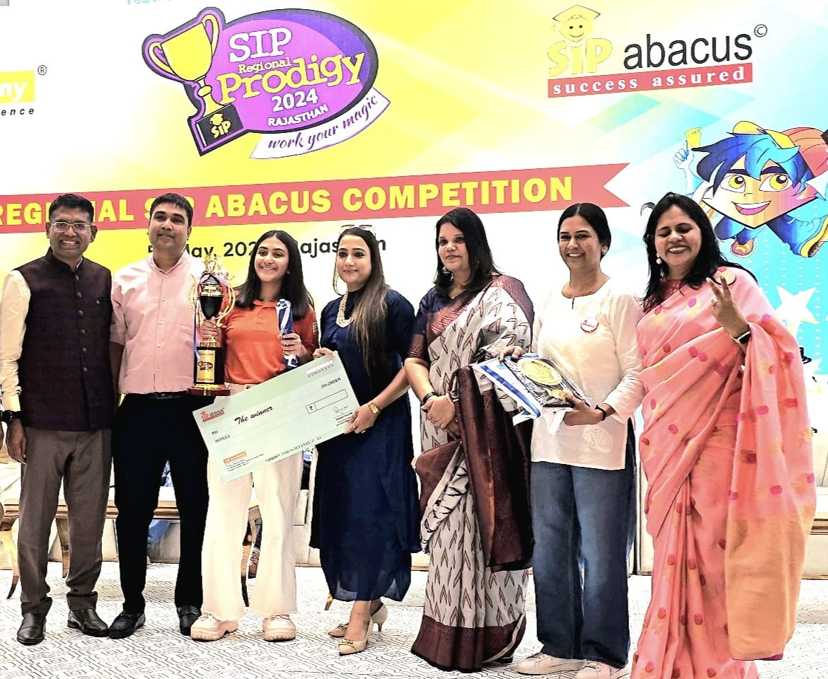Five Children from Udaipur Win State Championship in ABACUS Competition