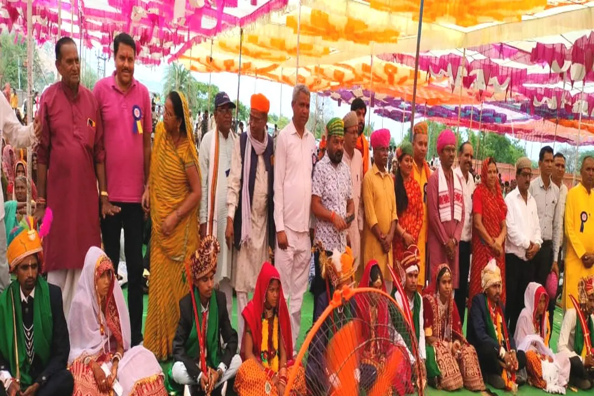 Empowering Unity: A Landmark Collective Wedding in Jhadol Subdivision