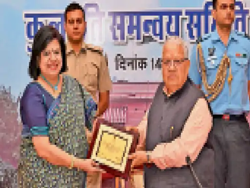 Mohan Lal Sukhadia University, Udaipur, Honored with Chancellor's Award