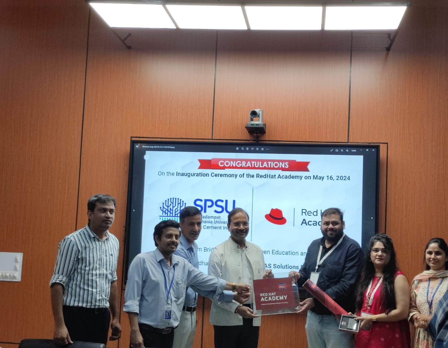 Red Hat Academy Inaugurated at SPSU