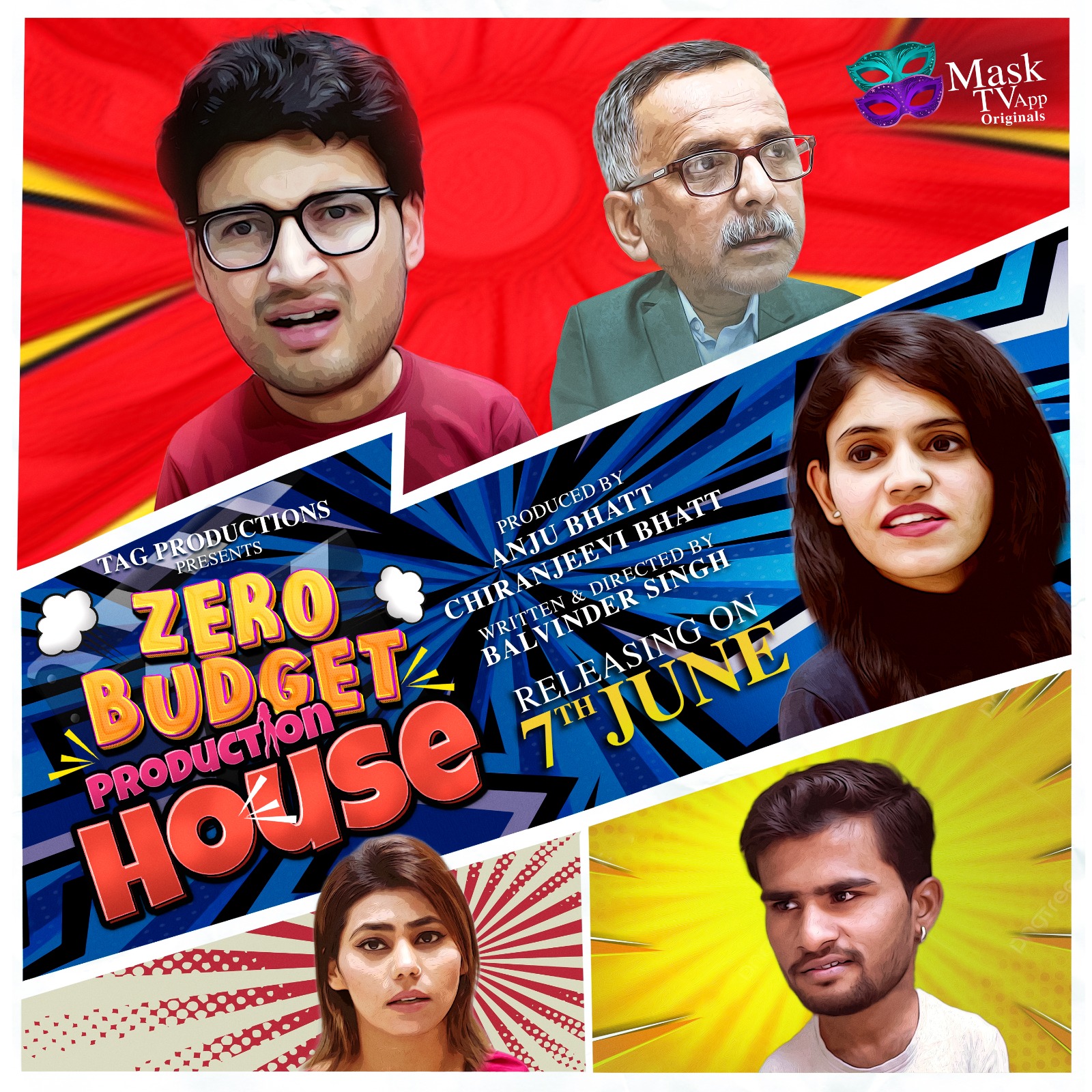 Zero Budget Production House" Becomes an Instant Hit on Mask TV