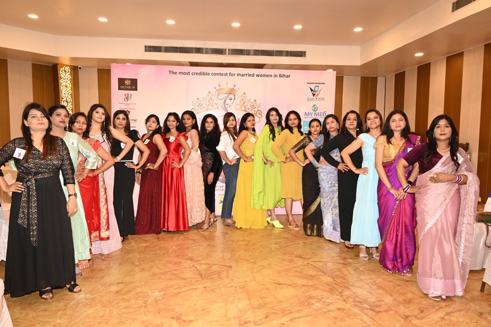 #### Mrs. Bihar-2024 Auditions Conclude, 18 Finalists Selected