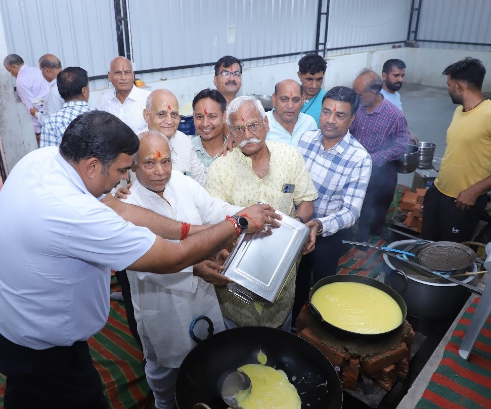 Mahaprasad Bhatti Poojan Held in Rameshwaram for Mahesh Navami