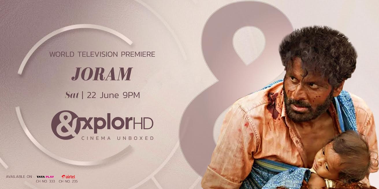 Manoj Bajpee’s Award-Winning Thriller "Joram" is Set for its World TV Premiere 