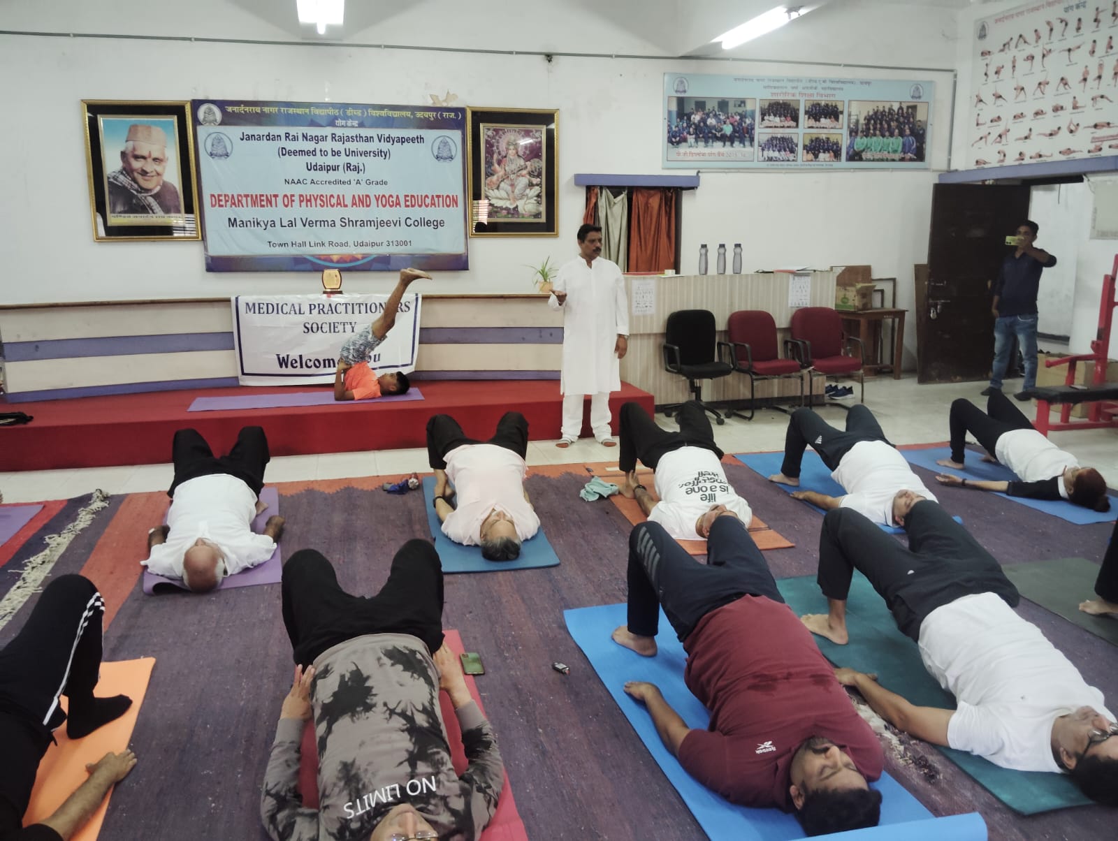 Doctors Celebrate Yoga Day Lakecity :: pressnote.in