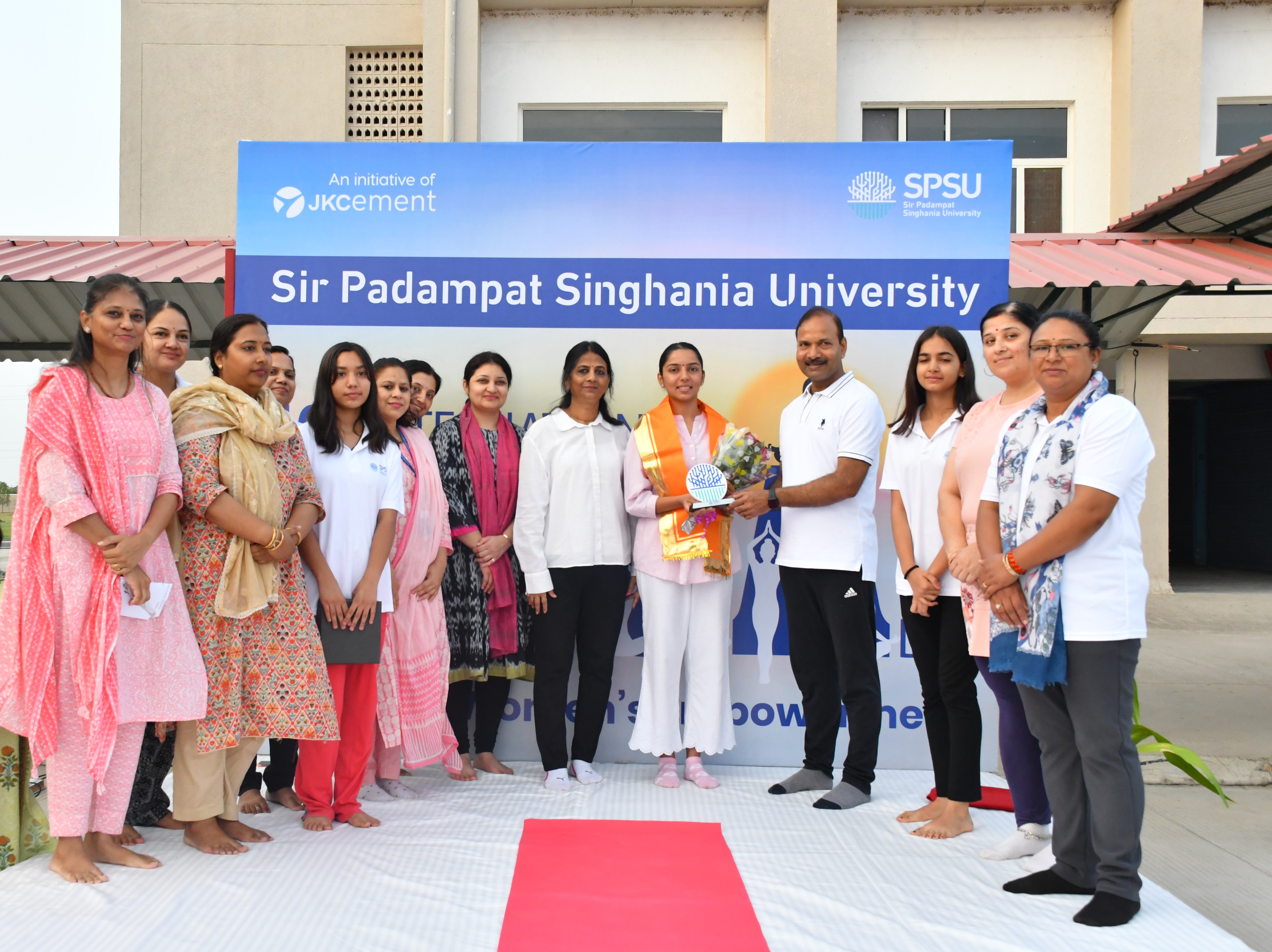 Yoga Day “Women Empowerment” Celebration at SPSU