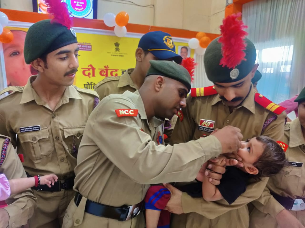 ###NCC Cadets Lead Pulse Polio Campaign