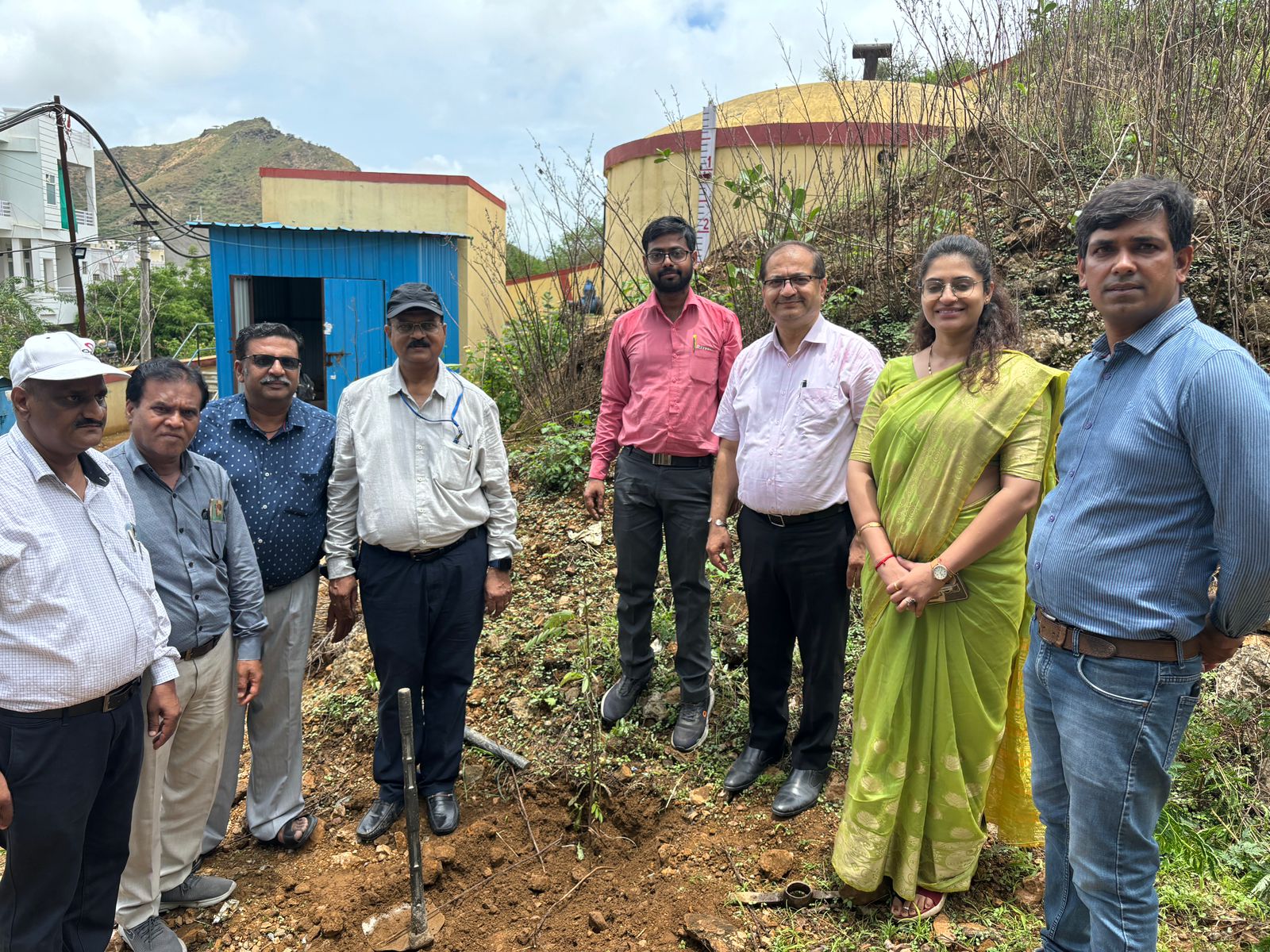 ### Laghu Udyog Bharti Conducts Tree Plantation Drive