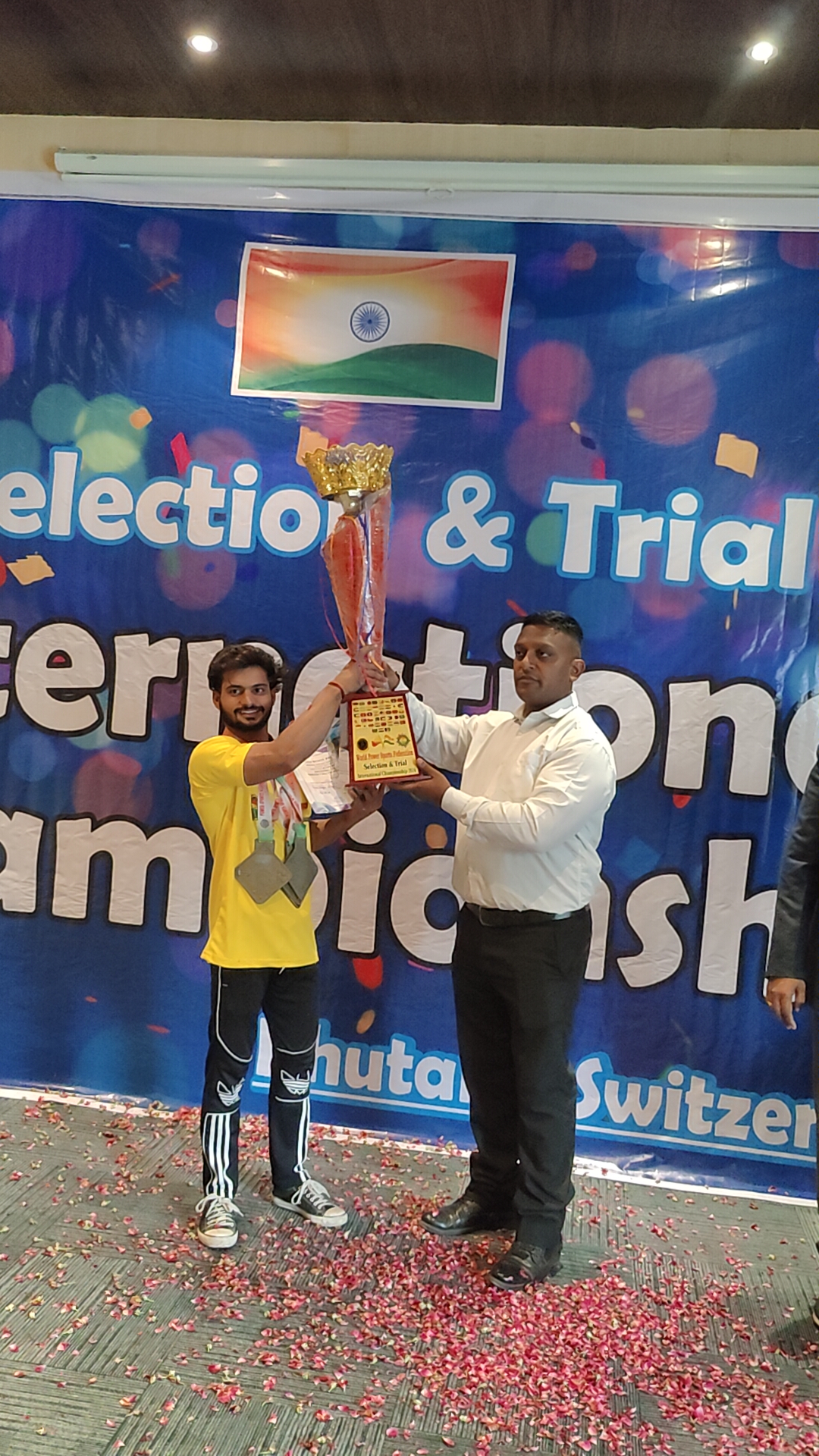 ###Powerlifter Mohit from Agra Selected for International Games*