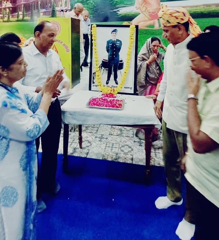 ###Tribute Ceremony Held in Memory of Major Vikas Bhambhu