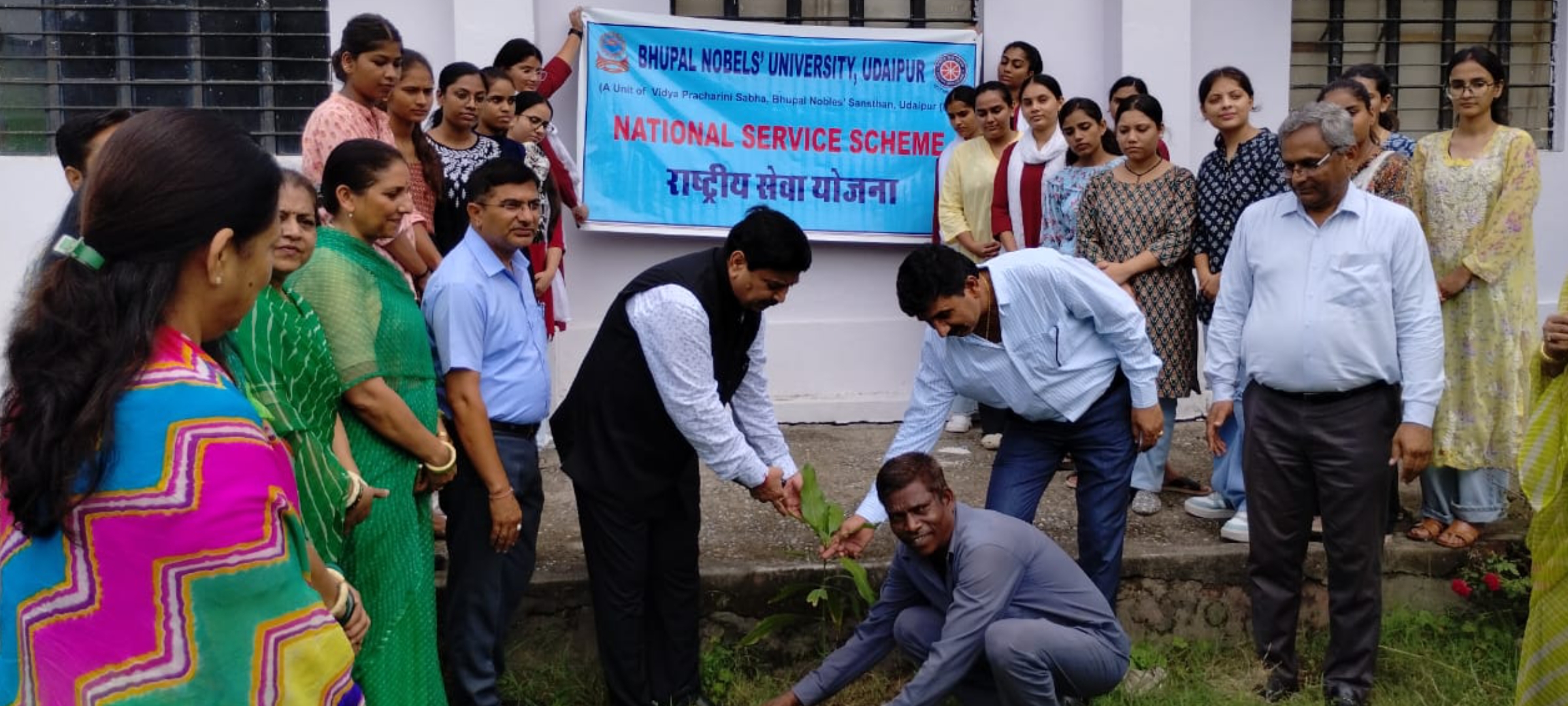 Bhupal Nobles University Celebrates "A Tree in the Name of Mother" Initiative with Major Tree Planting Event