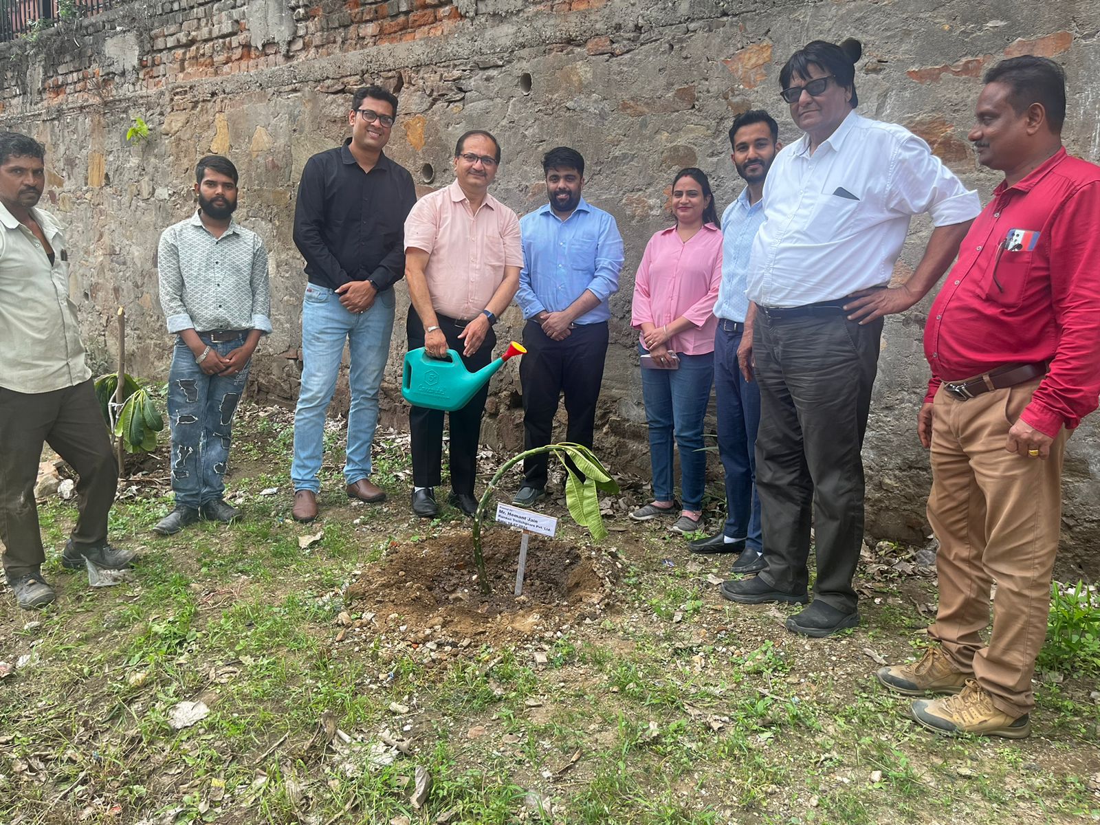 ### Tree Plantation by Laghu Udyog Bharati