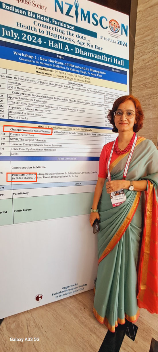 Dr. Nalini Sharma Invited to Menopause Conference