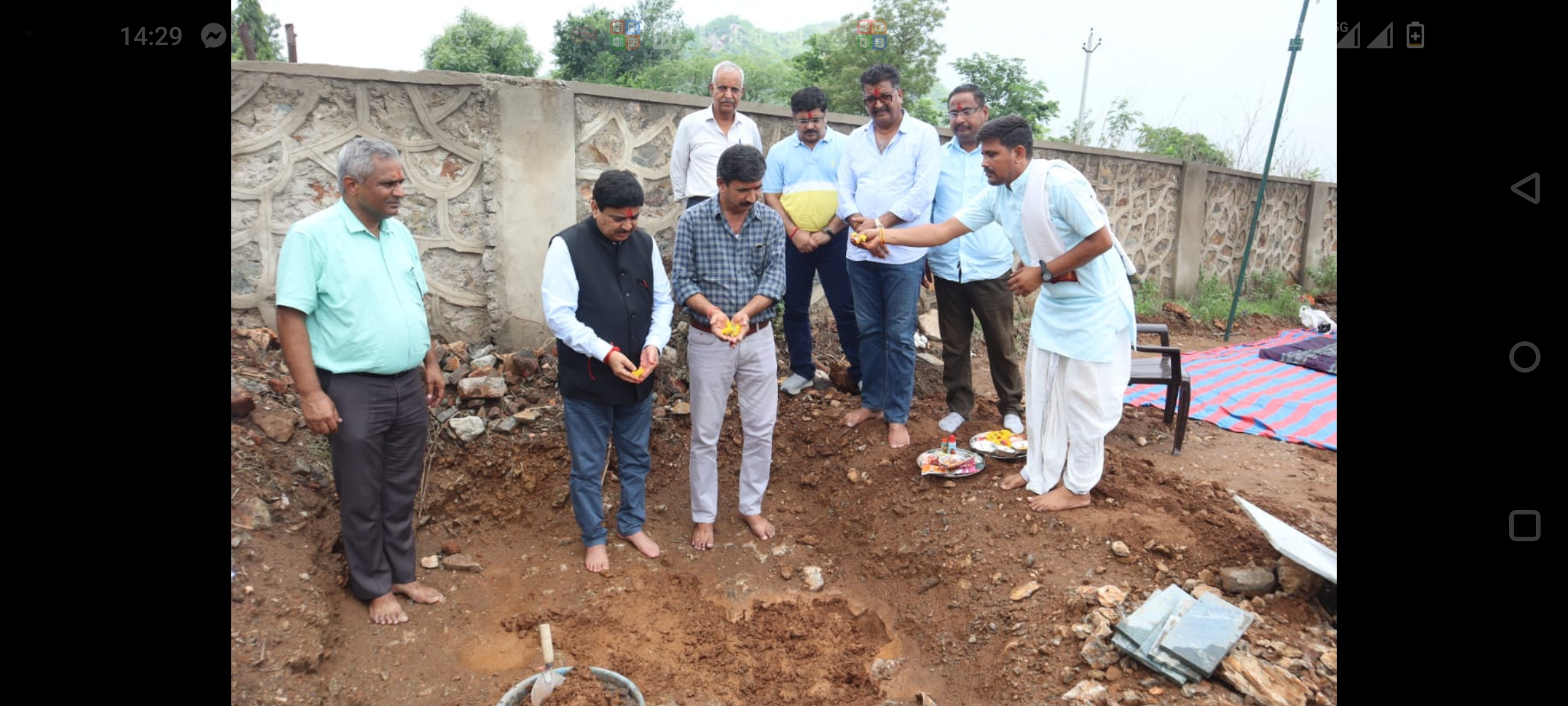 Foundation Laid for New Building of Bhupal Nobles Girls College, Salumbar