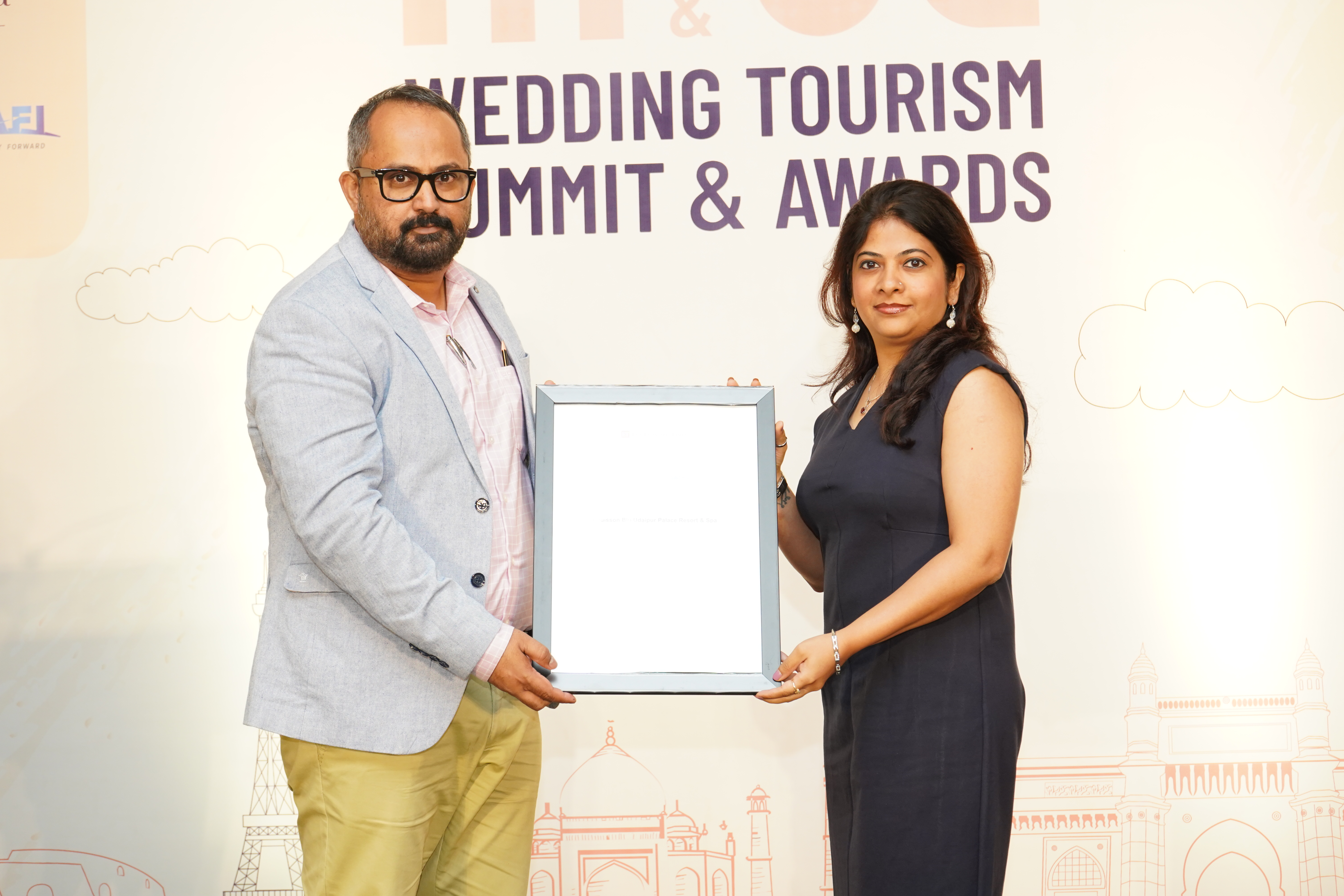 Radisson Blu Palace Resort and Spa, Udaipur, recognized as the Best Destination Wedding Resort of the Year (North) award