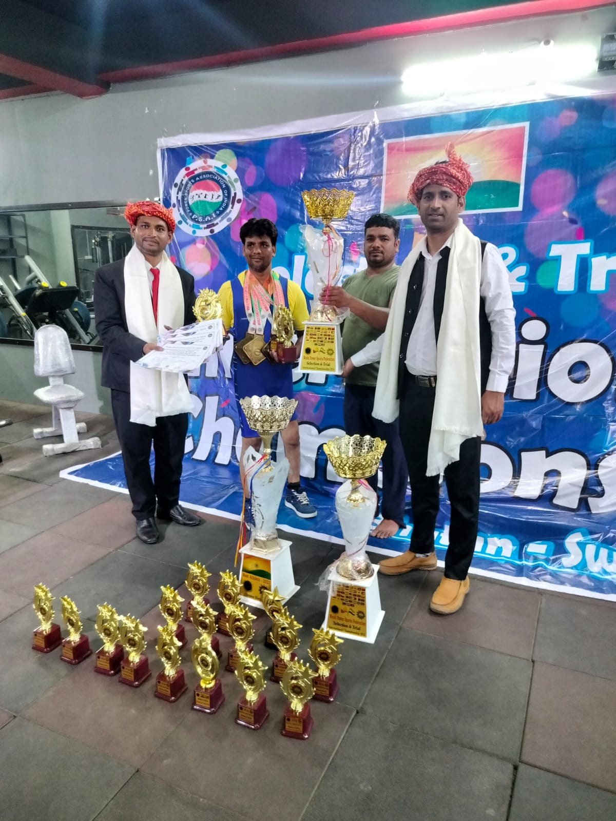 Powerlifter Arif Khan Selected for International Powerlifting Competition*