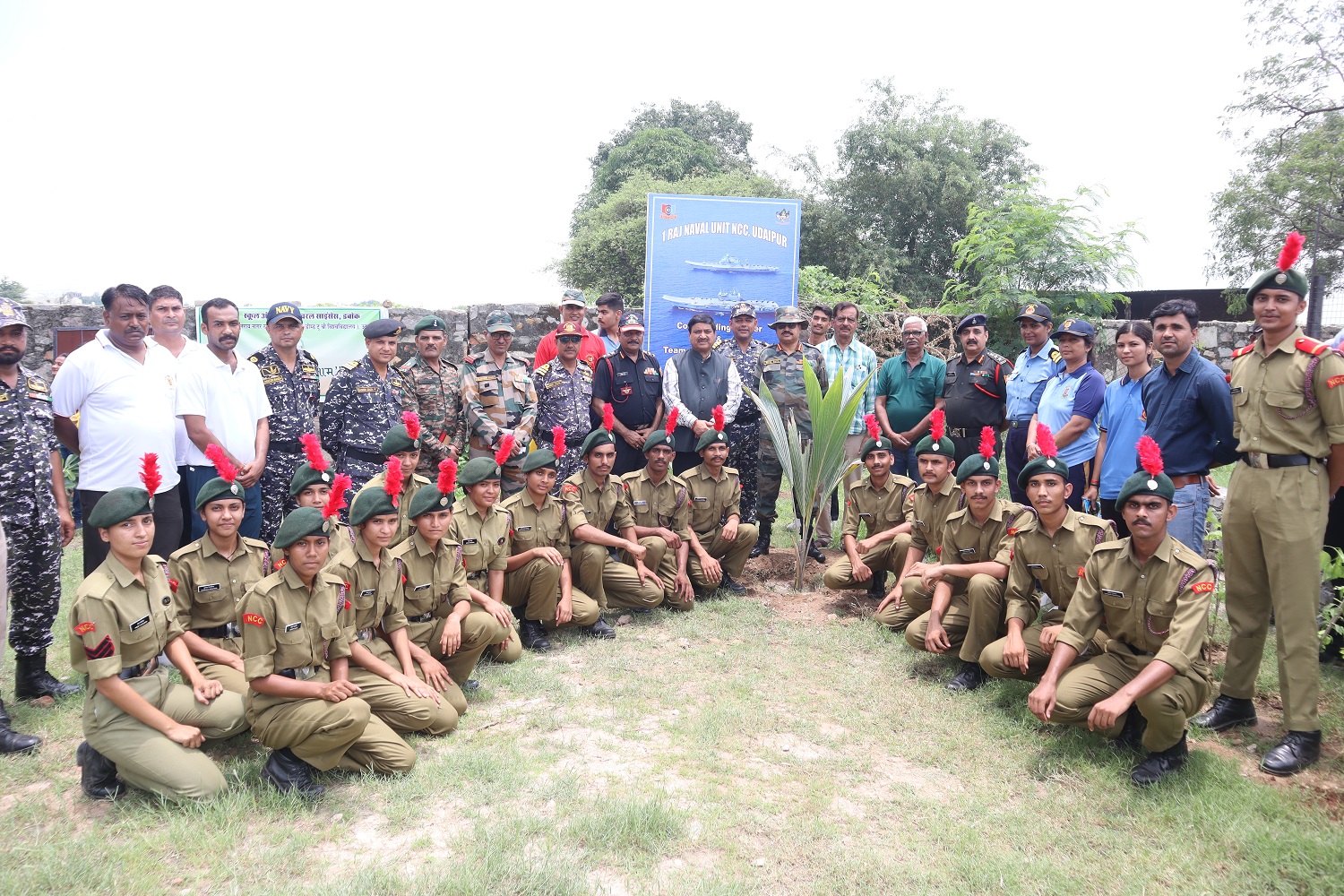 ###547 Cadets Planted Trees in the Name of Their Mothers