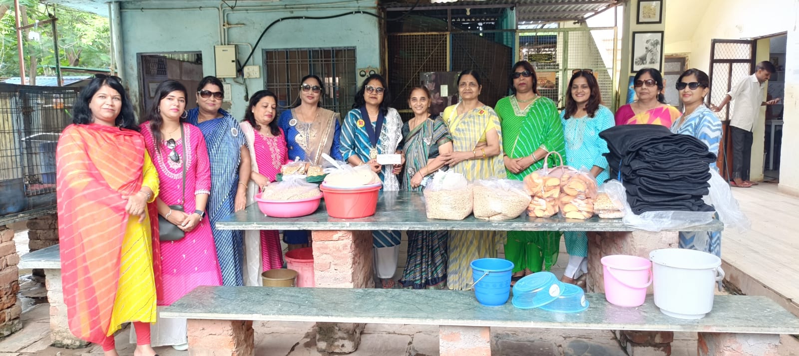 ### Inner Wheel Day Distributes Essentials