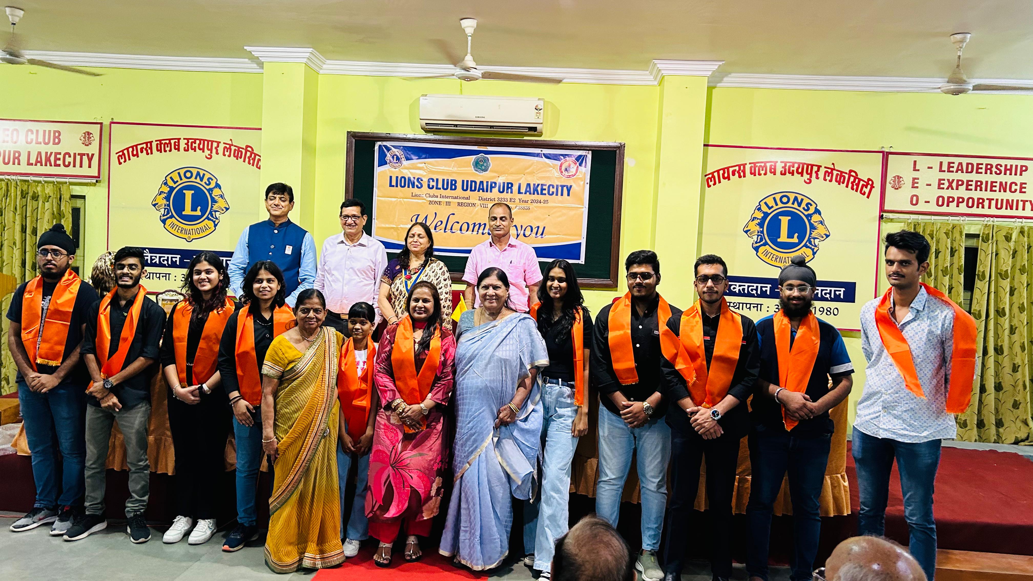 ### Leo Club Youth Wing Inauguration Ceremony Held