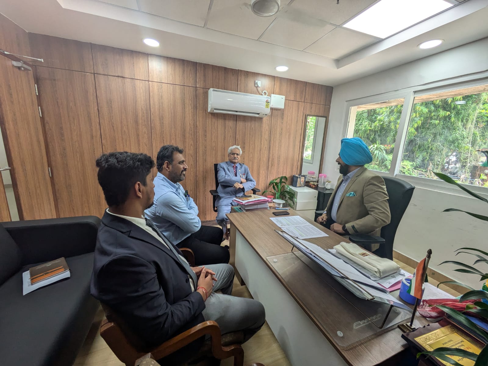 ### NIMS University Pro-Chancellor  Meets AIU Joint Secretary for Youth and Sports