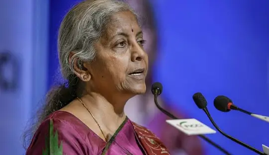 ### Nirmala Sitharaman Displays Confidence in Budget Debate