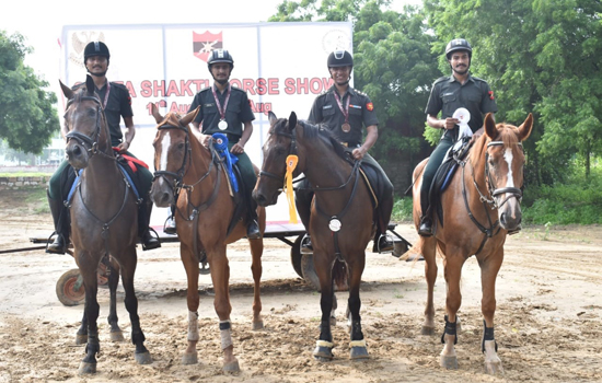 Sapt Shakti Horse Show 2024 Concludes