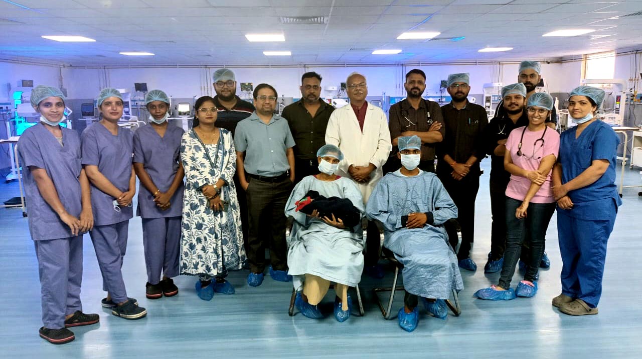 Complex Surgery Performed on Newborn at PIMS Hospital, Udaipur