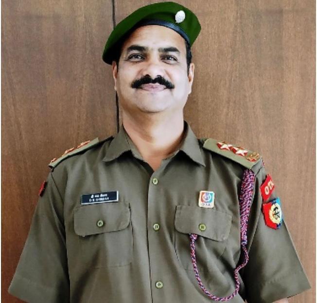 Lt. (Dr.) D S Chouhan from SPSU selected as Contingent Commander at ThalSainik Camp, Delhi Cantt