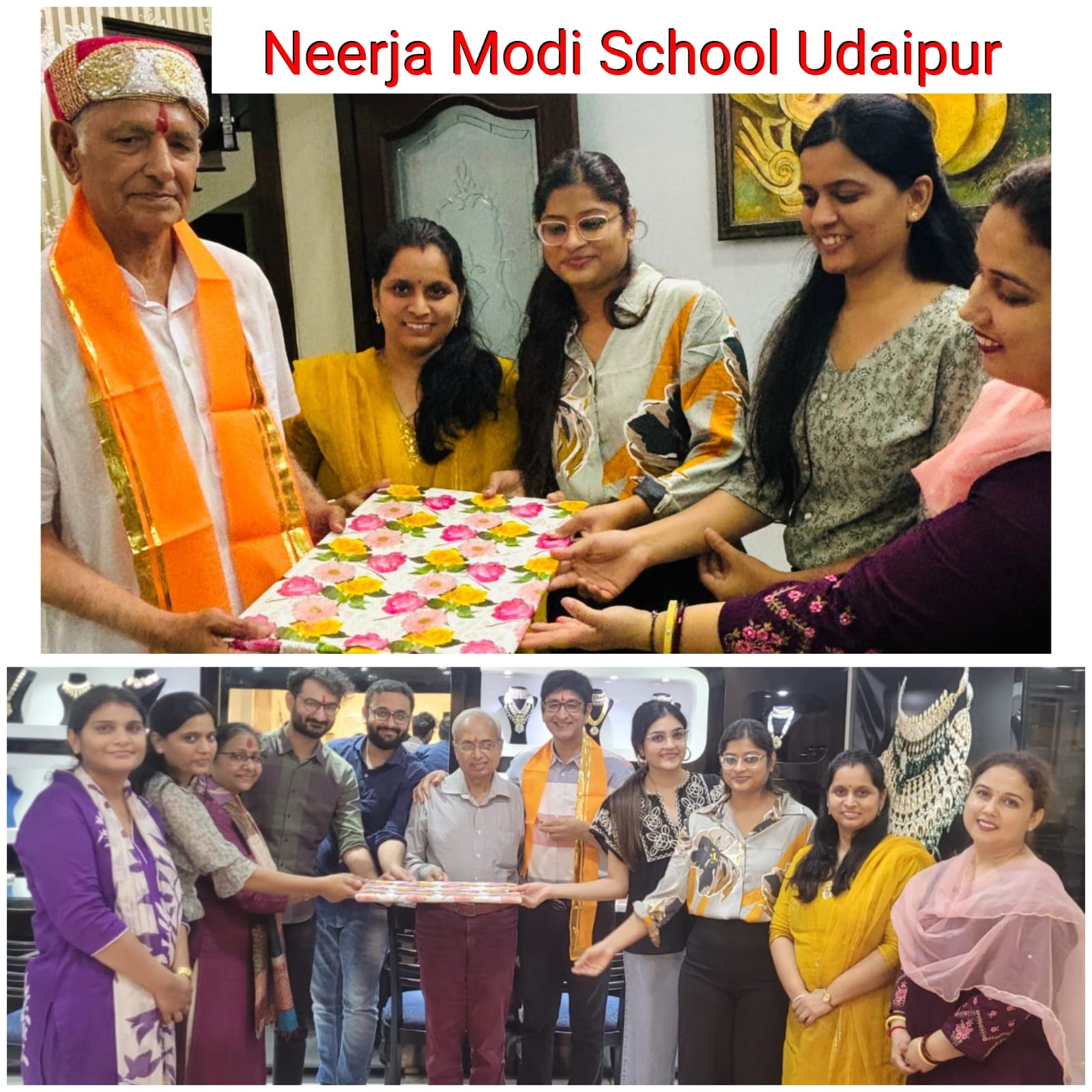 ### Joyful Celebration of Teachers' Day at Neerja Modi School*