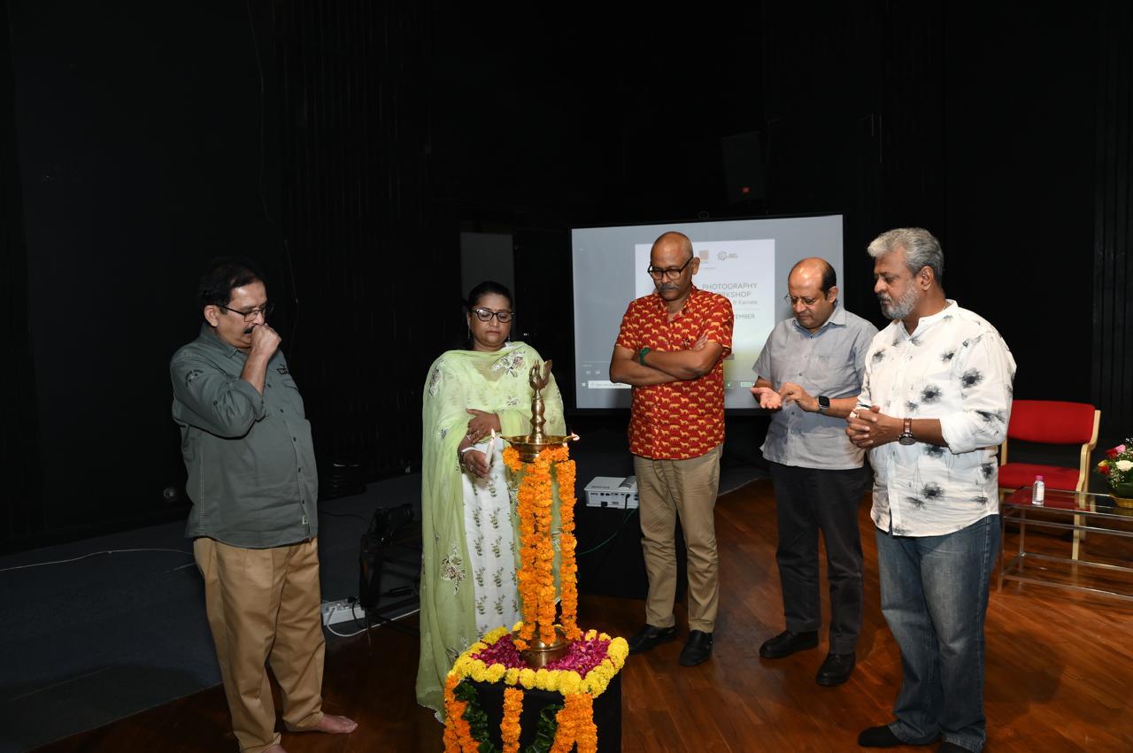 ### Good Photos First, Filters Later': Arijit Banerjee at Photography Workshop Inauguration*