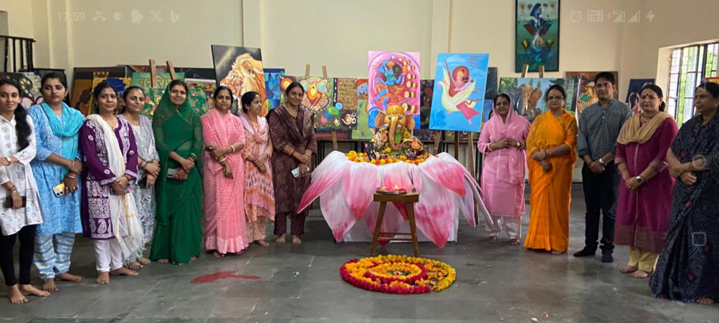 ### BNU :Grand Celebration of Ganesh Festival